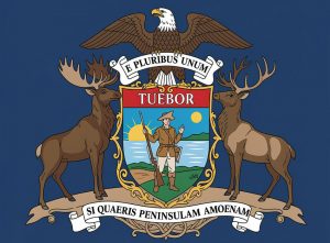 Flag of Michigan