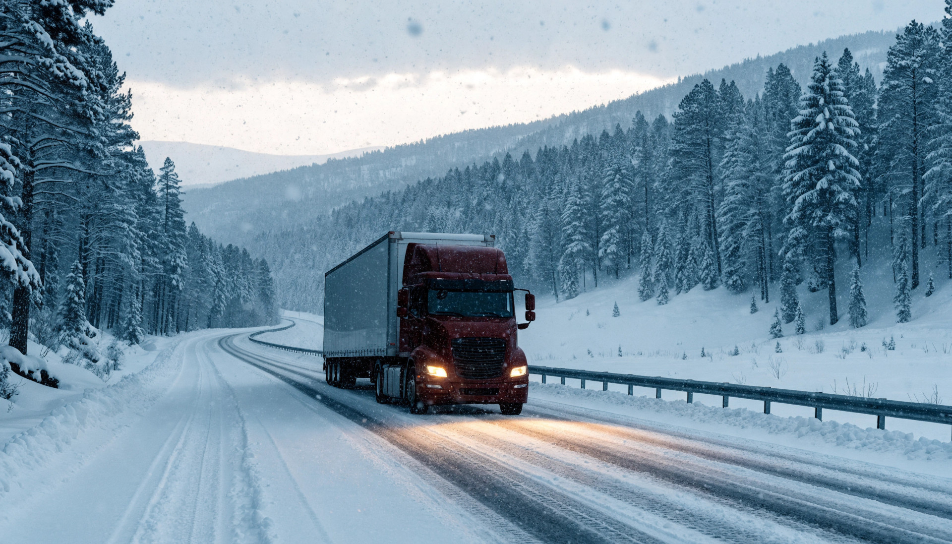Winter Driving for Truck Drivers: How OTR Pros Handle Snow, Ice and Chain Laws