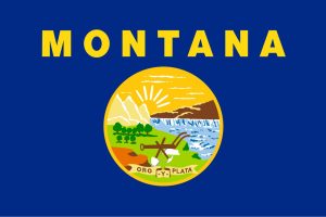 Montana state flag — CDL-A truck driver jobs with ASTEL