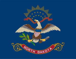 North Dakota state flag — CDL-A truck driver jobs with ASTEL