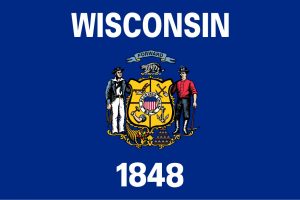 Wisconsin state flag — CDL-A truck driver jobs with ASTEL