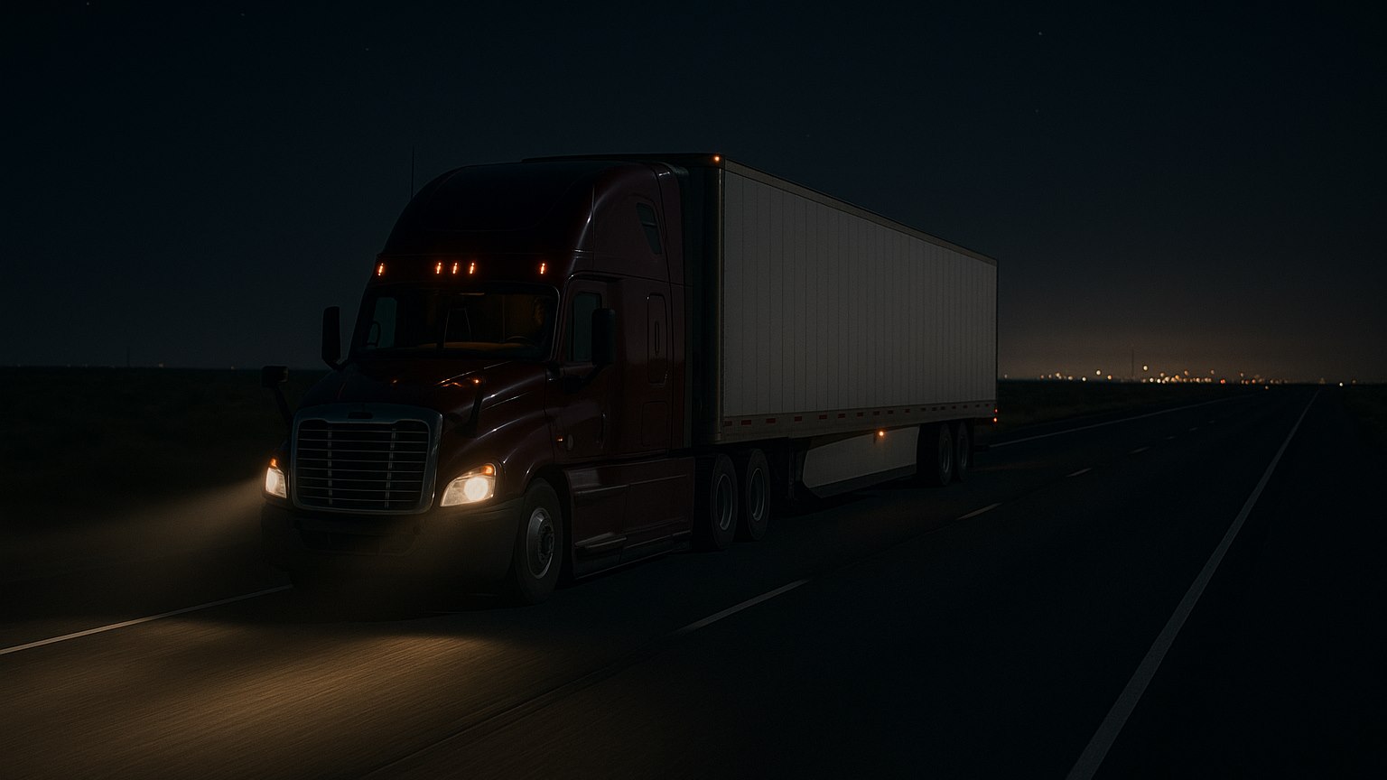 Night Driving Tips for Truck Drivers: A Practical Guide
