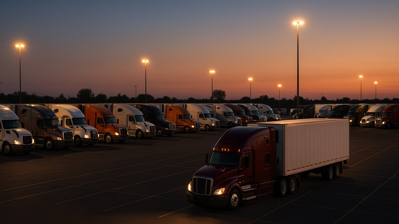 Truck Parking: Where an OTR Driver Actually Sleeps at Night